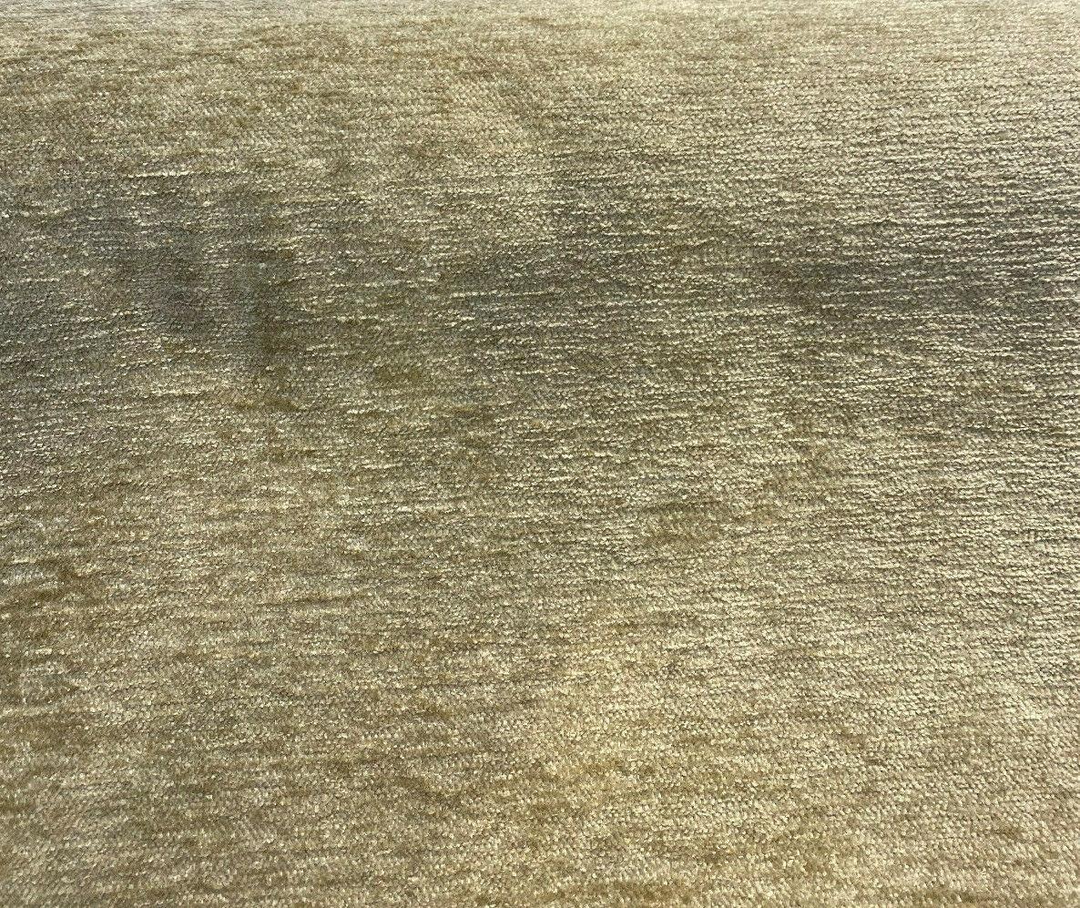 Soft Chenille Cuddle Acrylic Fabric - Cafe Sand, Railroaded, 54" Width (By The Yard)