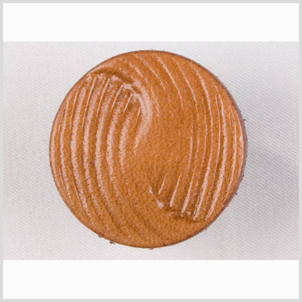 Natural Leather Button - 36L/23mm