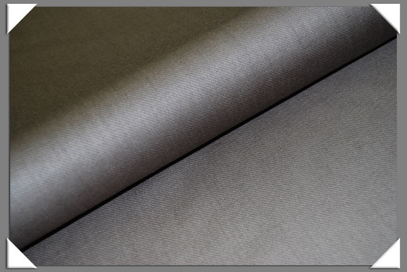 Grey/Brown Steep Twill Wool Fabric - Grey/Brown Twill, 58/60" Width