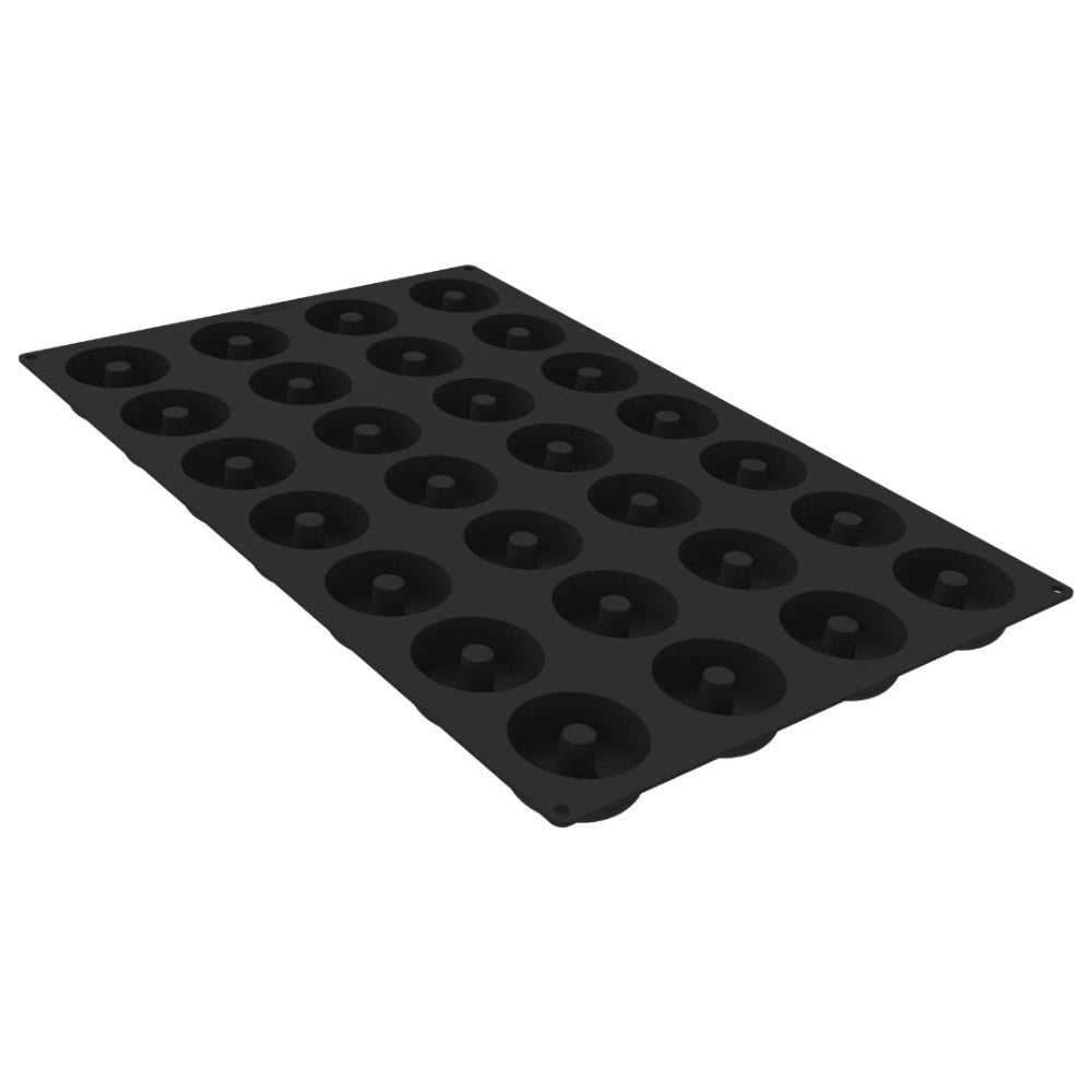 Silikomart DONUTS Silicone Mold, 28 Cavities