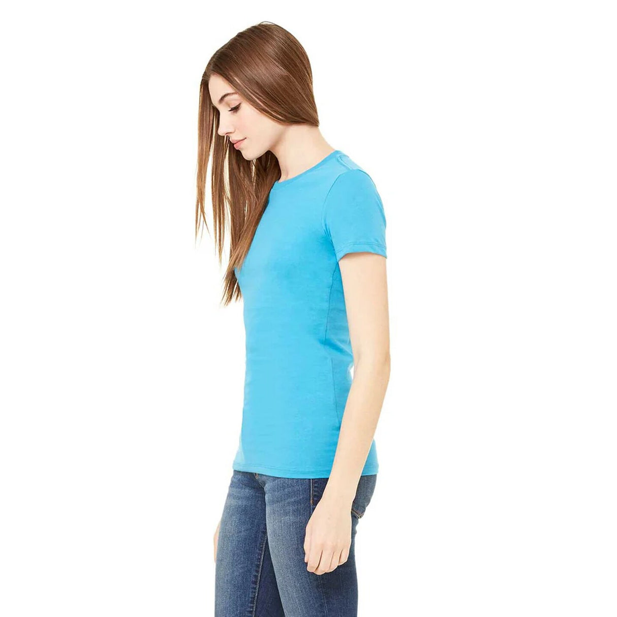 BELLA + CANVAS® Women's Slim Fit Crewneck Short Sleeve Tee