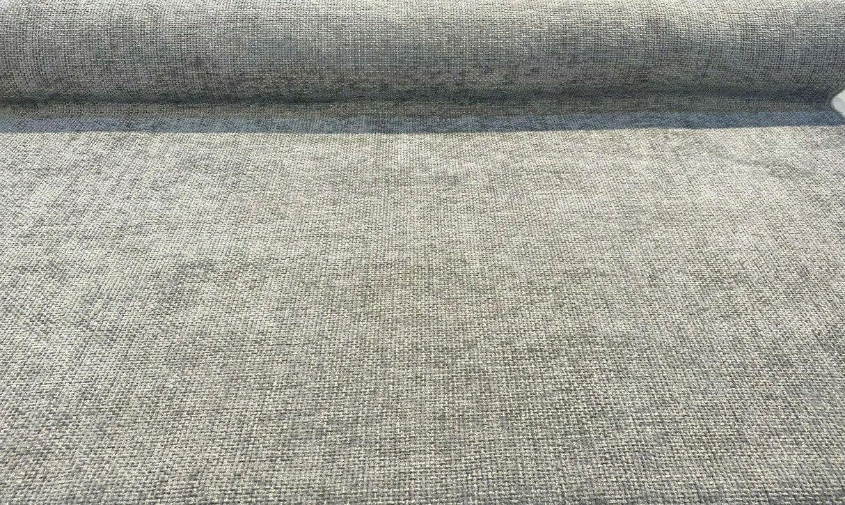 Mont Clair Earl Gray Soft Tweed Chenille Upholstery Fabric - Earl Gray, 56" Width (1 Yard)