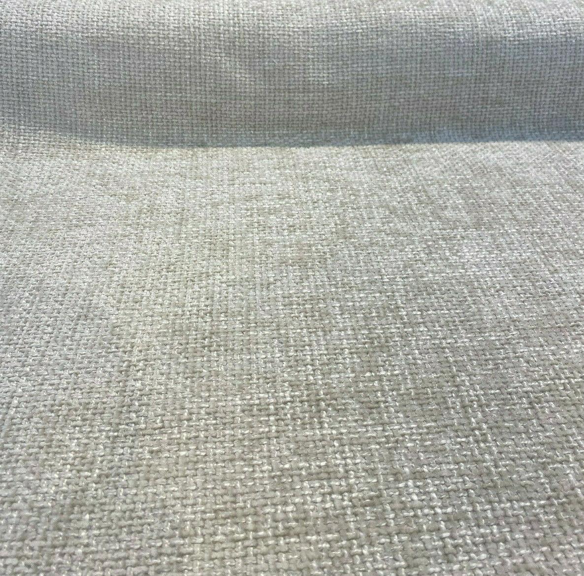 Mont Clair Chenille Upholstery Fabric - Beige Oatmeal Soft Tweed, 56" Width (By The Yard)