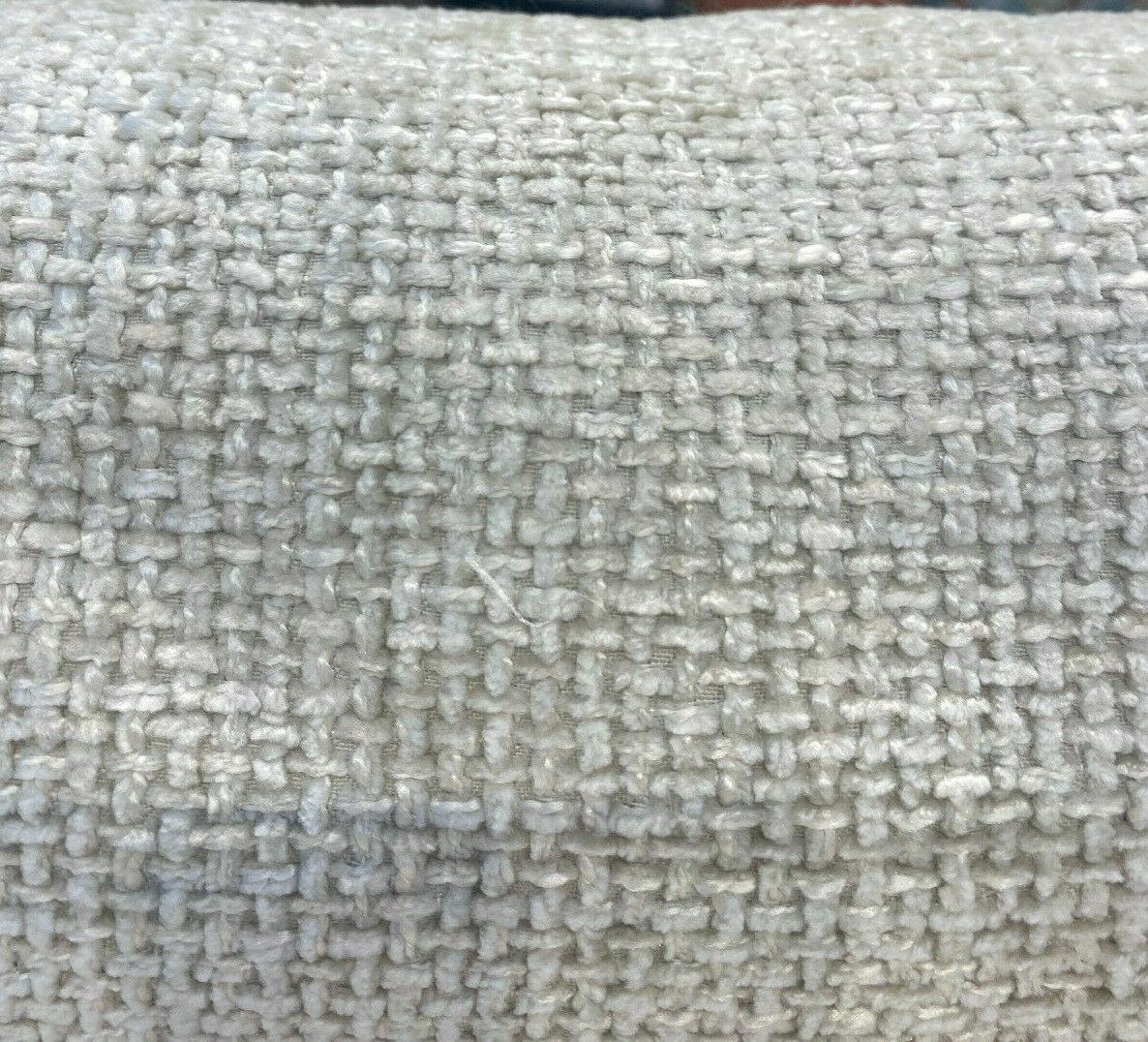 Mont Clair Chenille Upholstery Fabric - Beige Oatmeal Soft Tweed, 56" Width (By The Yard)