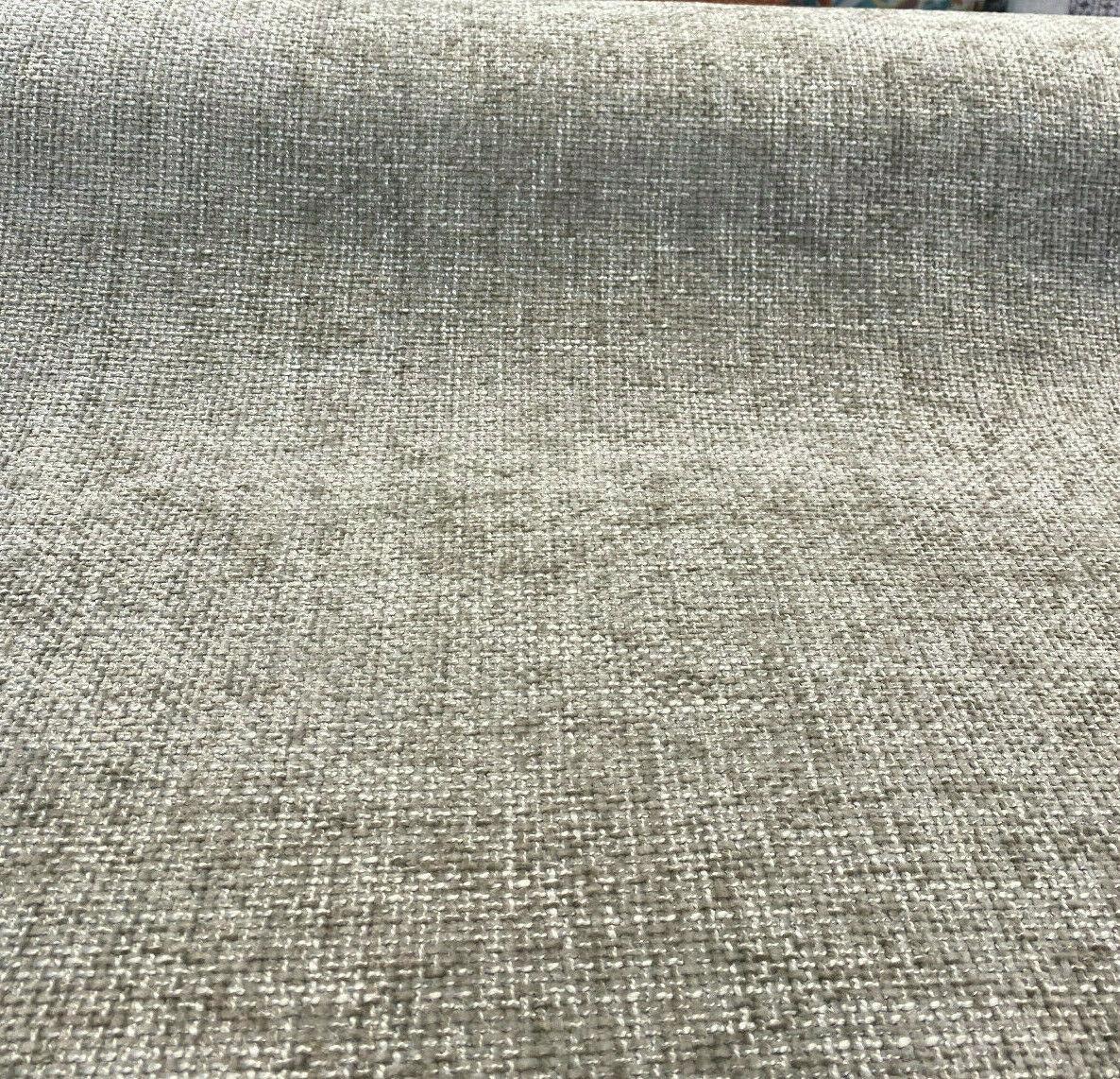 Mont Clair Chenille Upholstery Fabric - Beige Clay Taupe Tweed, 56" Width (1 Yard)