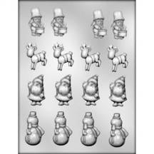 Christmas Assortment Chocolate Mold