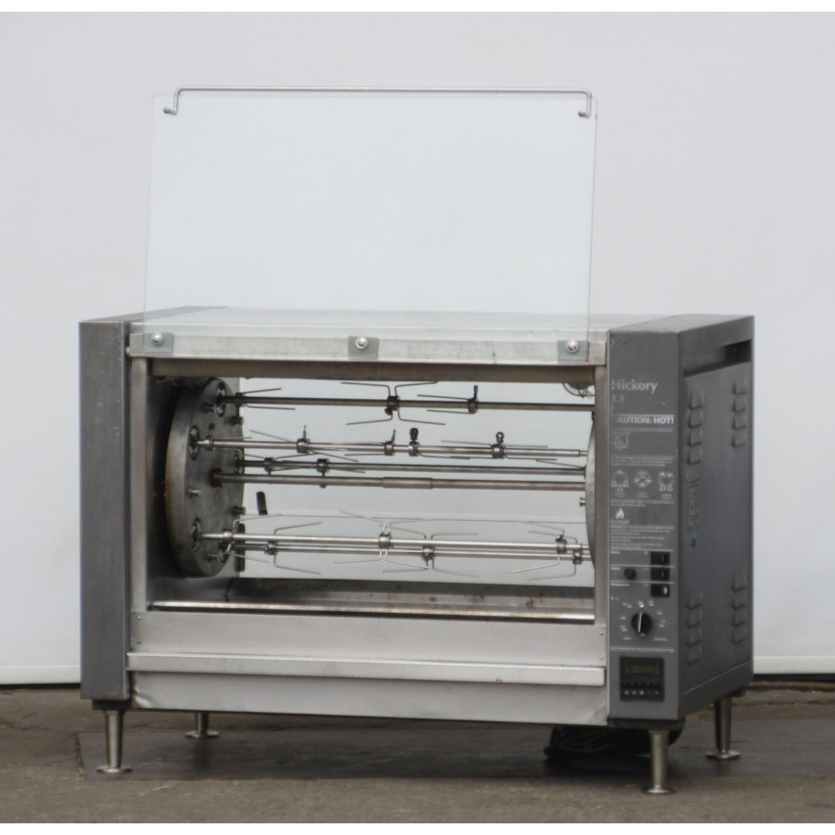 Hickory N/5.5 E Rotisserie 5 Spit, Electric, Used Excellent Condition