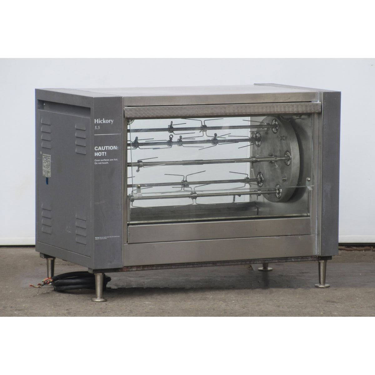 Hickory N/5.5 E Rotisserie 5 Spit, Electric, Used Excellent Condition