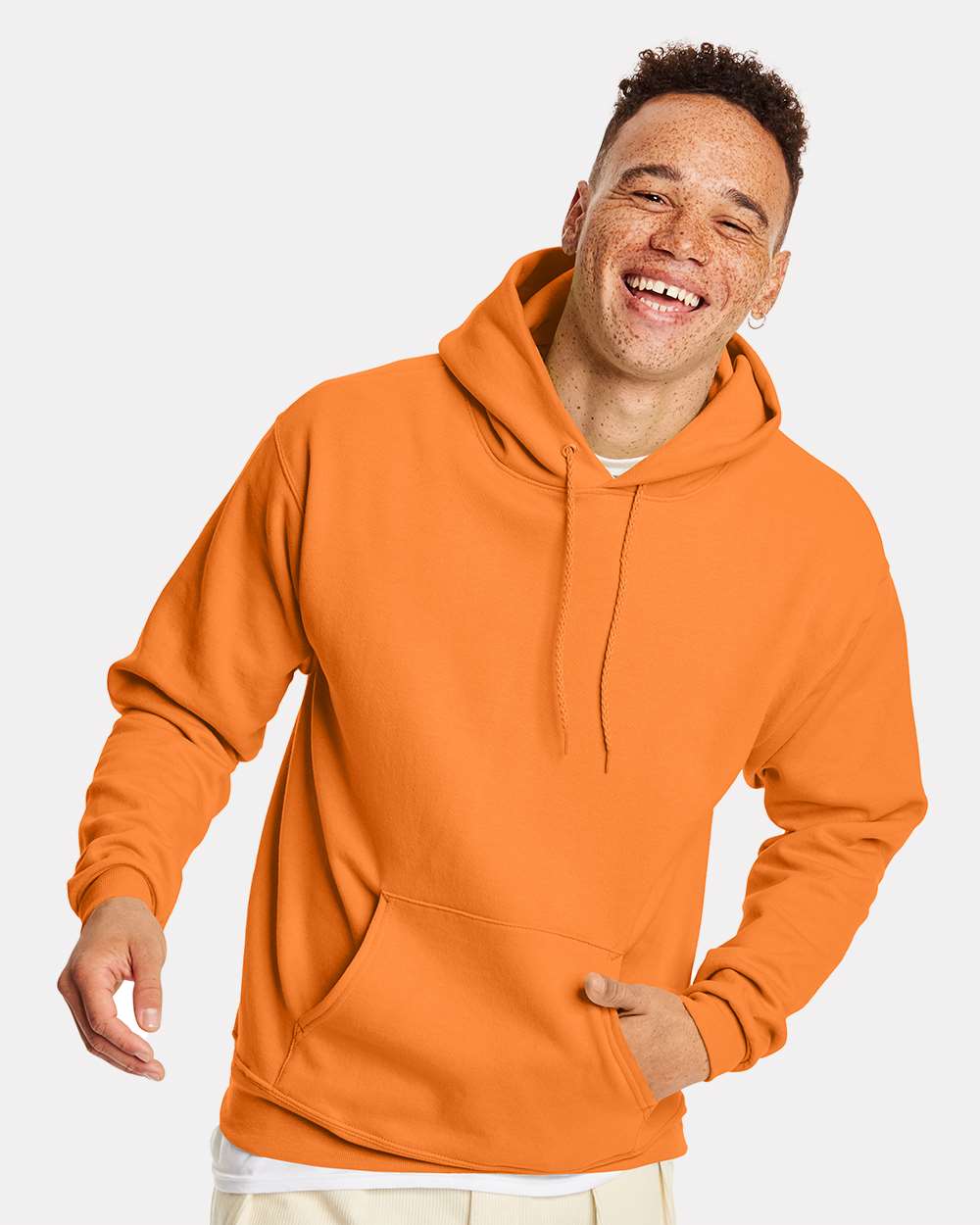 Hanes® Ecosmart Long Sleeve Hooded Sweatshirt