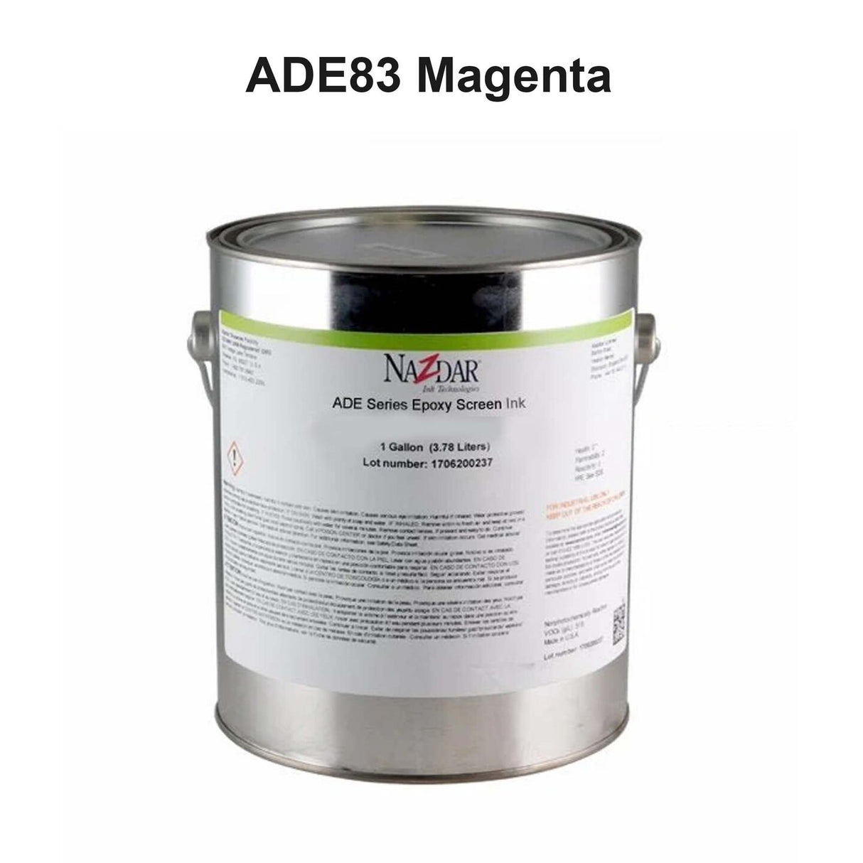 Nazdar ADE Series Epoxy Ink