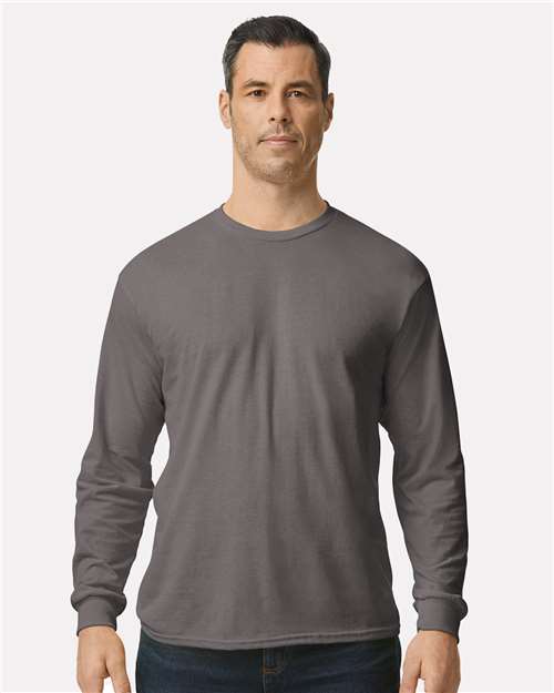 Gildan® Heavy Cotton Crewneck Long Sleeve T-Shirt