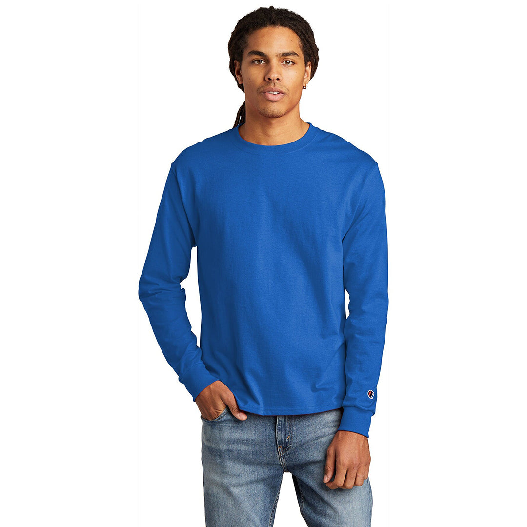 Champion ® Heritage Crewneck Jersey Long Sleeve Tee