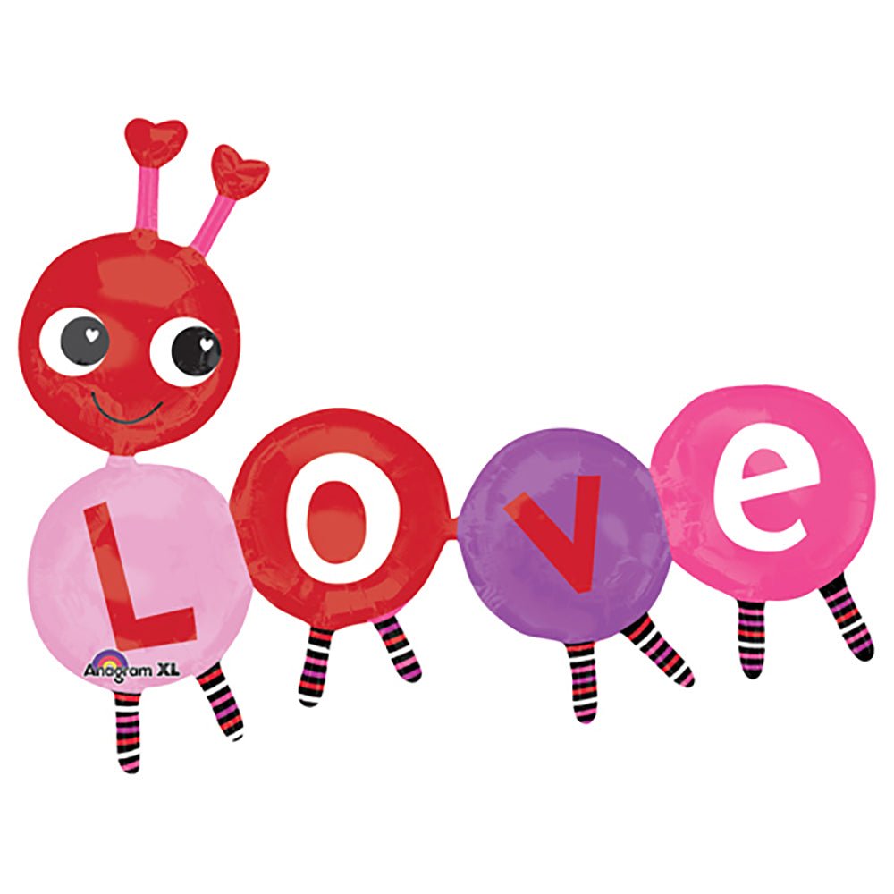 Foil Balloon 55 Inch Love Bug