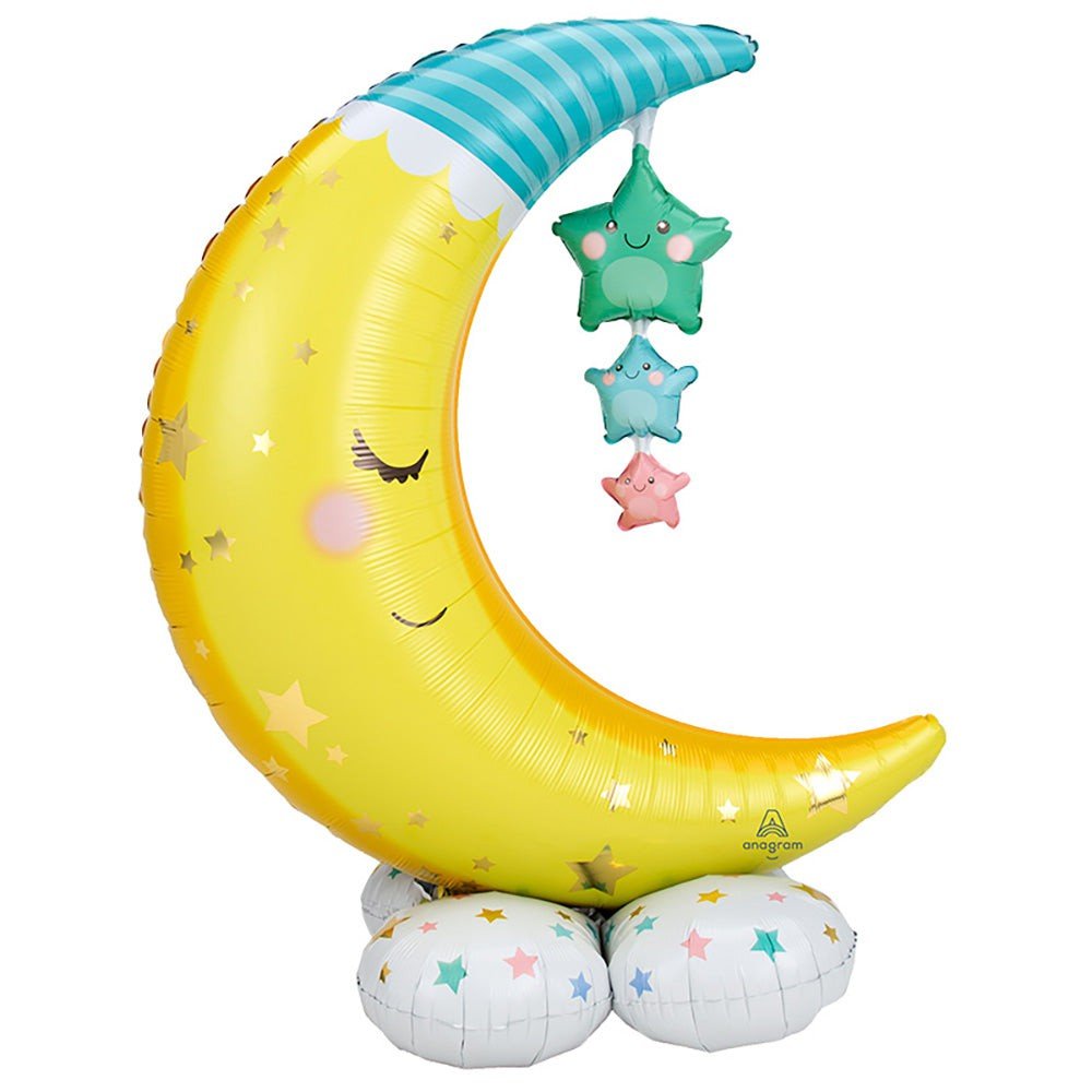 Moon & Stars AirLoonz Foil Balloon