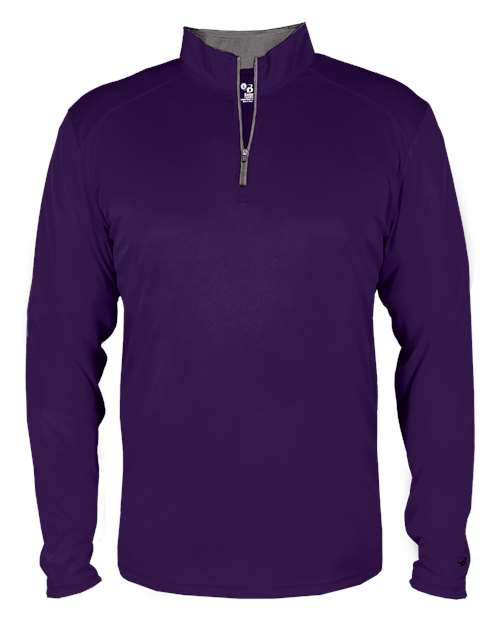 Badger Youth B-Core Quarter-Zip Pullover