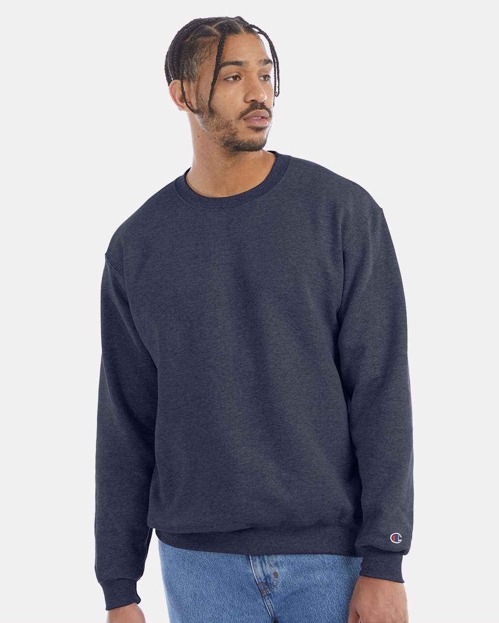 Champion® Powerblend Crewneck Sweatshirt - S600