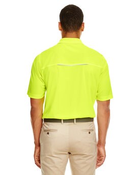 CORE® Men's Radiant Performance Piqué Polo with Reflective Piping