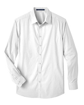 Devon & Jones® CrownLux Performance Men's Stretch Woven Shirt