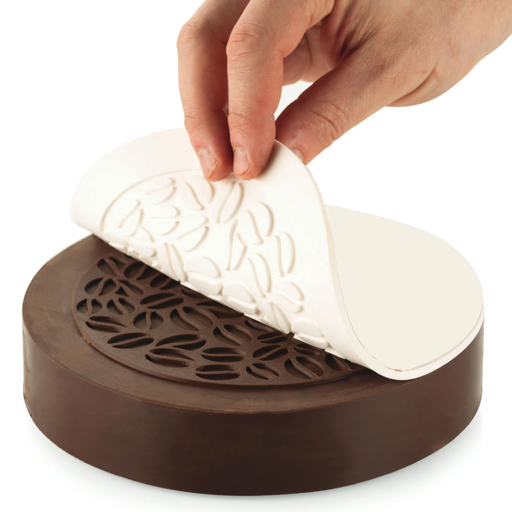Silikomart Coffee Beans Decorative Silicone Mold, 0.5 oz.