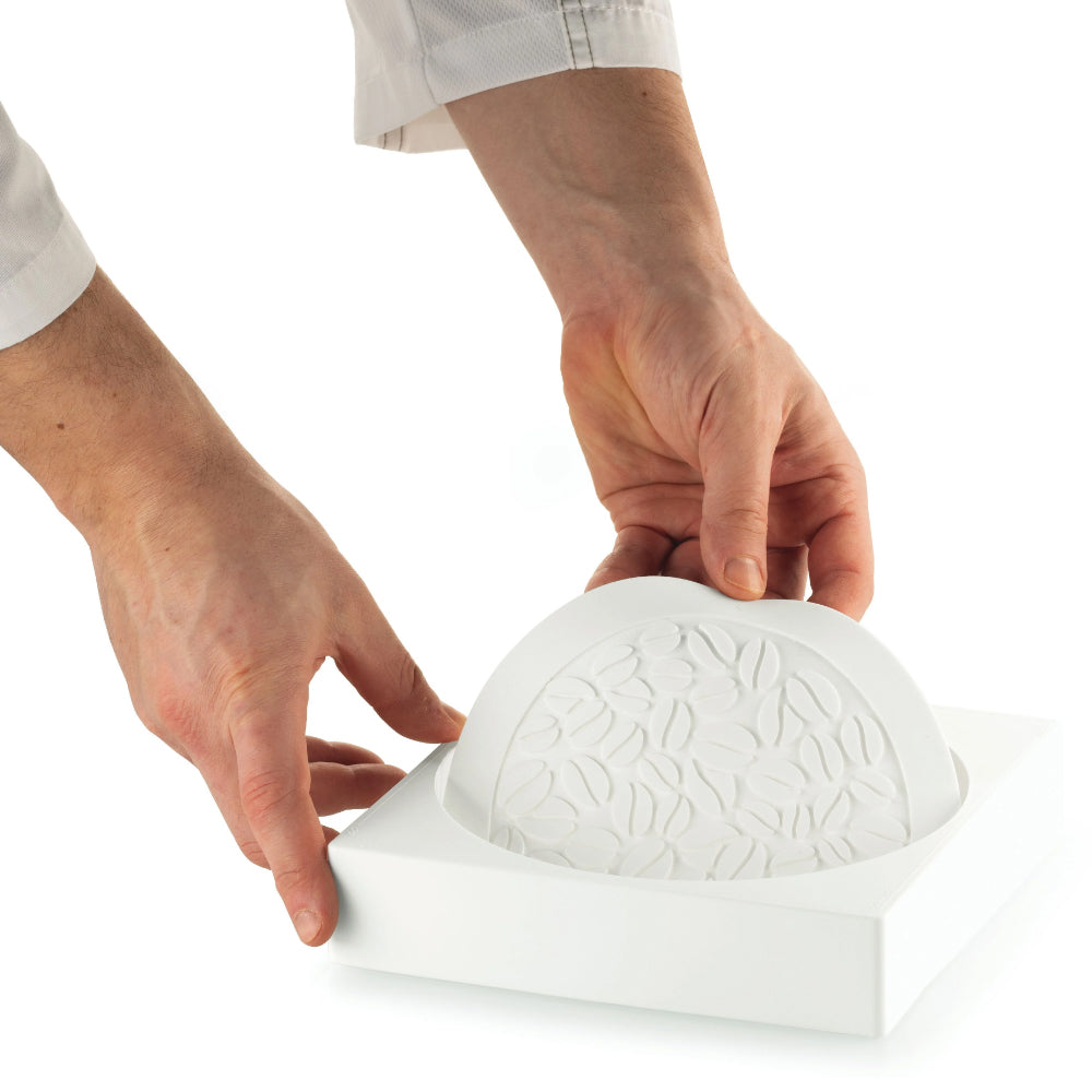 Silikomart Coffee Beans Decorative Silicone Mold, 0.5 oz.