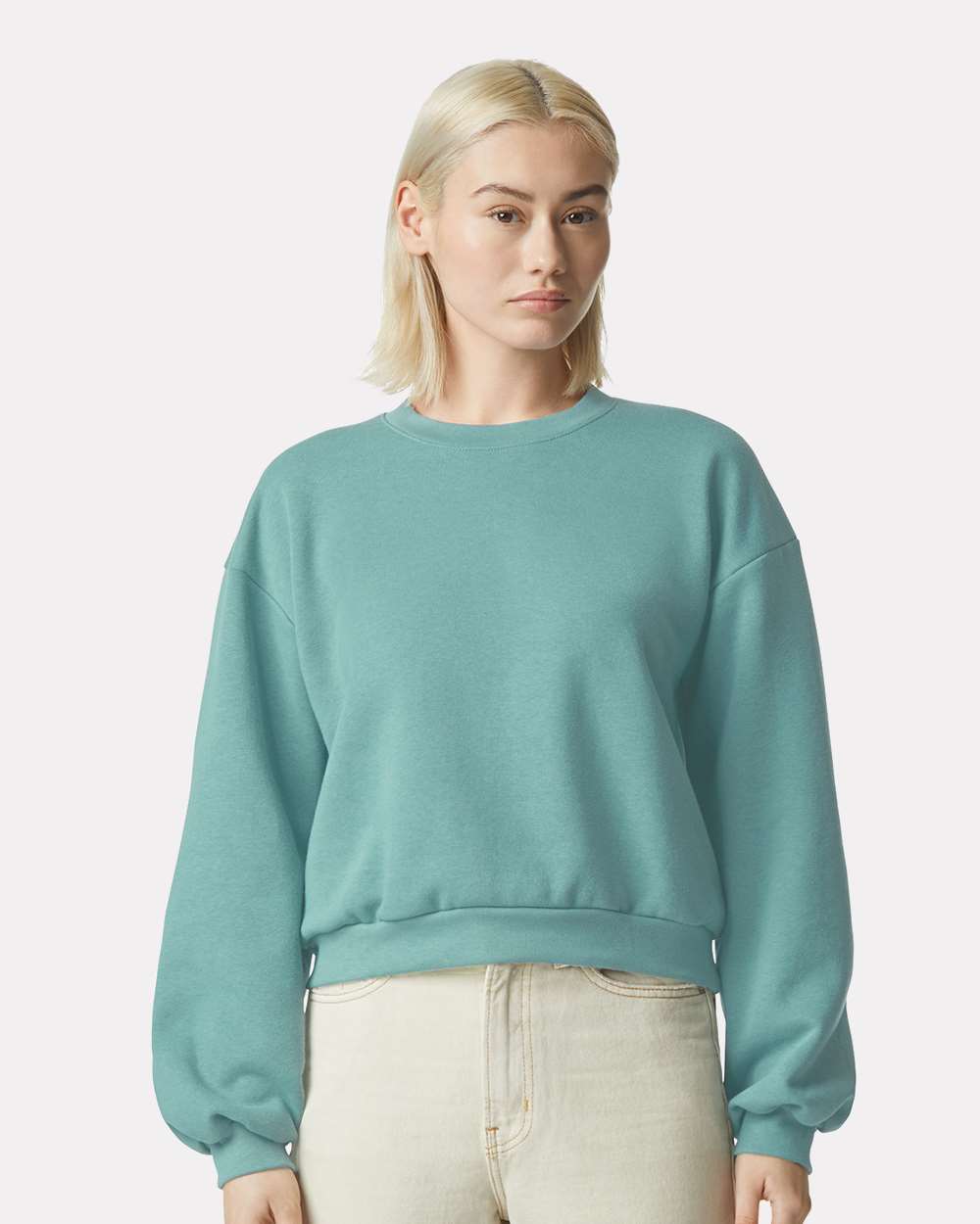 American Apparel® ReFlex Women's Fleece Crewneck Sweatshirt