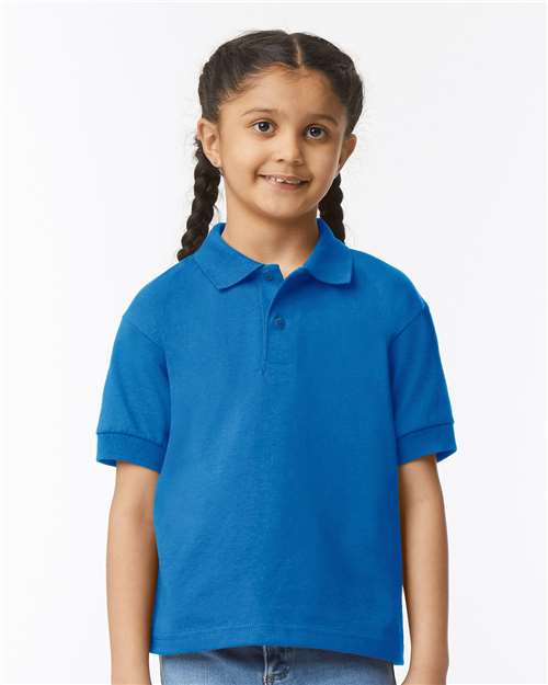 Gildan® DryBlend Youth Short Sleeve Jersey Polo