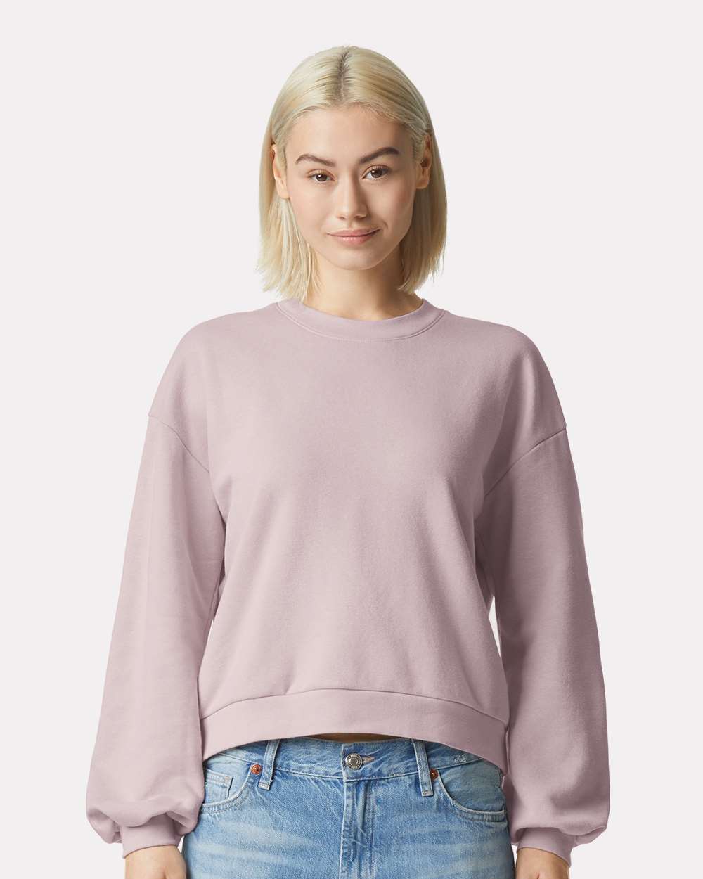 American Apparel® ReFlex Women's Fleece Crewneck Sweatshirt