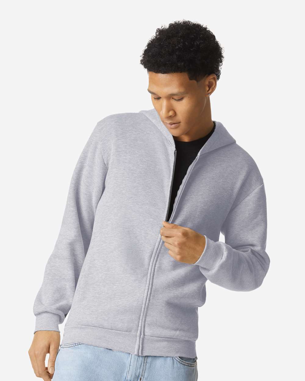 American Apparel® ReFlex Fleece Full-Zip Hoodie