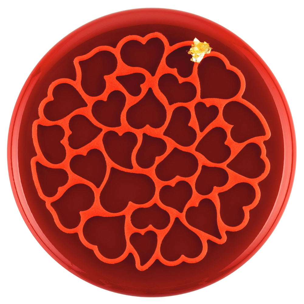 Silikomart Love Decorative Silicone Mold, 0.3 oz.