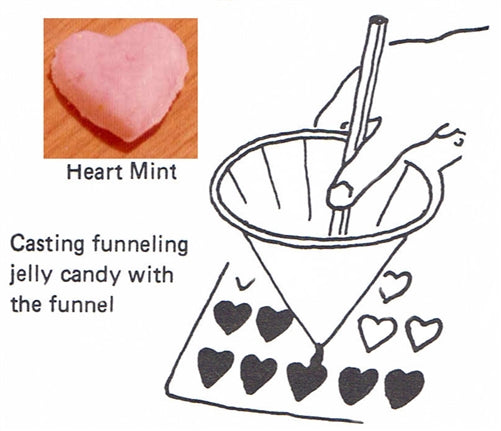 Heart Flexible Silicone Chocolate Mold