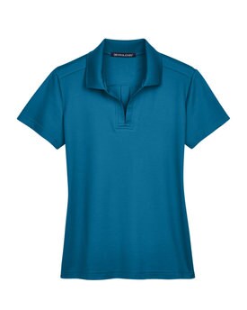 Devon & Jones® CrownLux Performance Ladies Plaited Polo