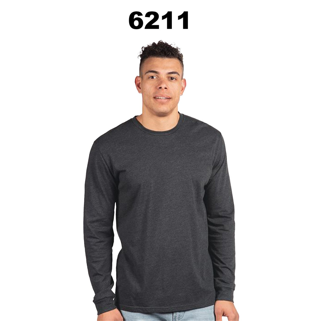 Next Level® Unisex CVC Crewneck Long Sleeve T-Shirt