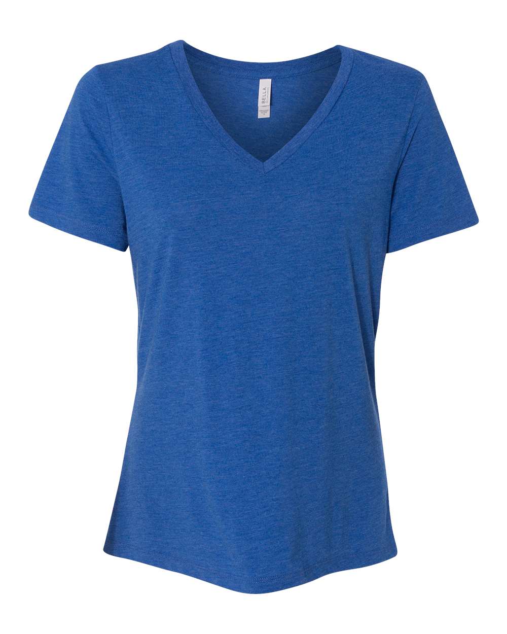 BELLA + CANVAS® Women's Relaxed Triblend Short Sleeve V-Neck Tee