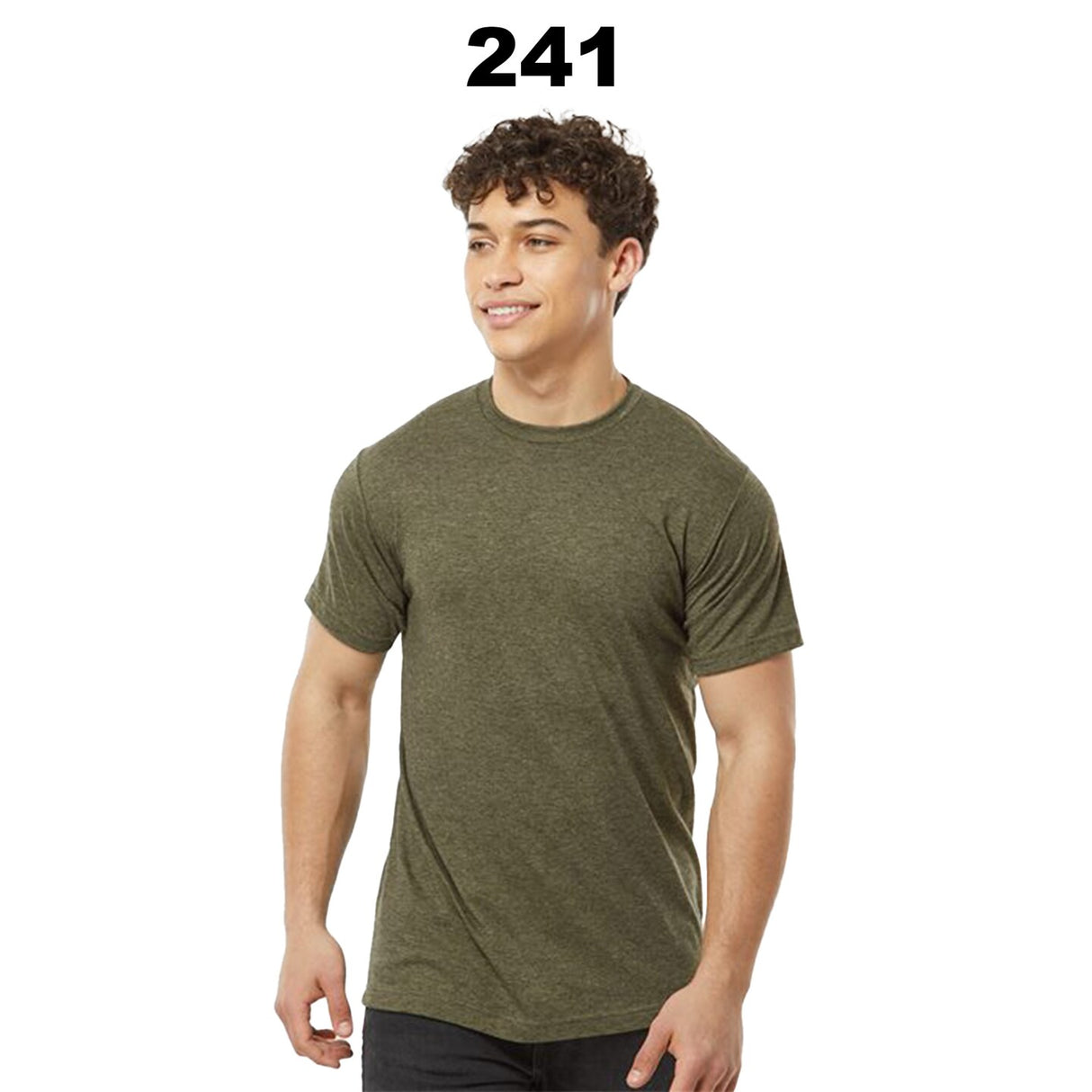 Tultex® Poly-Rich Crew Neck Short Sleeve T-Shirt