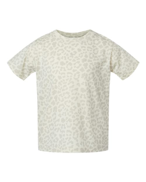 RADYAN® Toddler Crewneck Short Sleeve Fine Jersey Tee