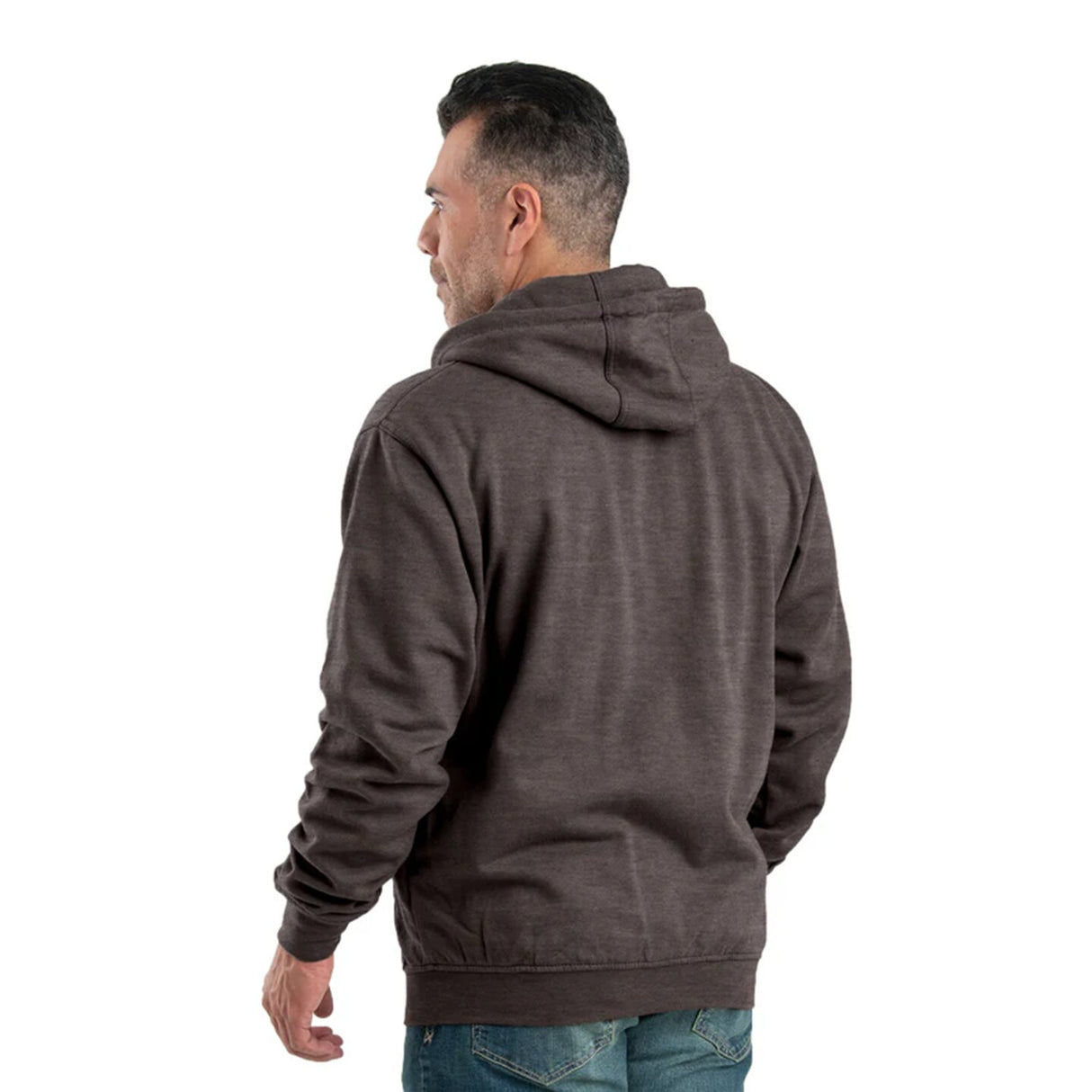 Bayside® Super Heavy Thermal Lined Full Zip Hooded Sweatshirt