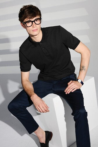 Mercer+Mettle® Stretch Heavyweight Pique Polo