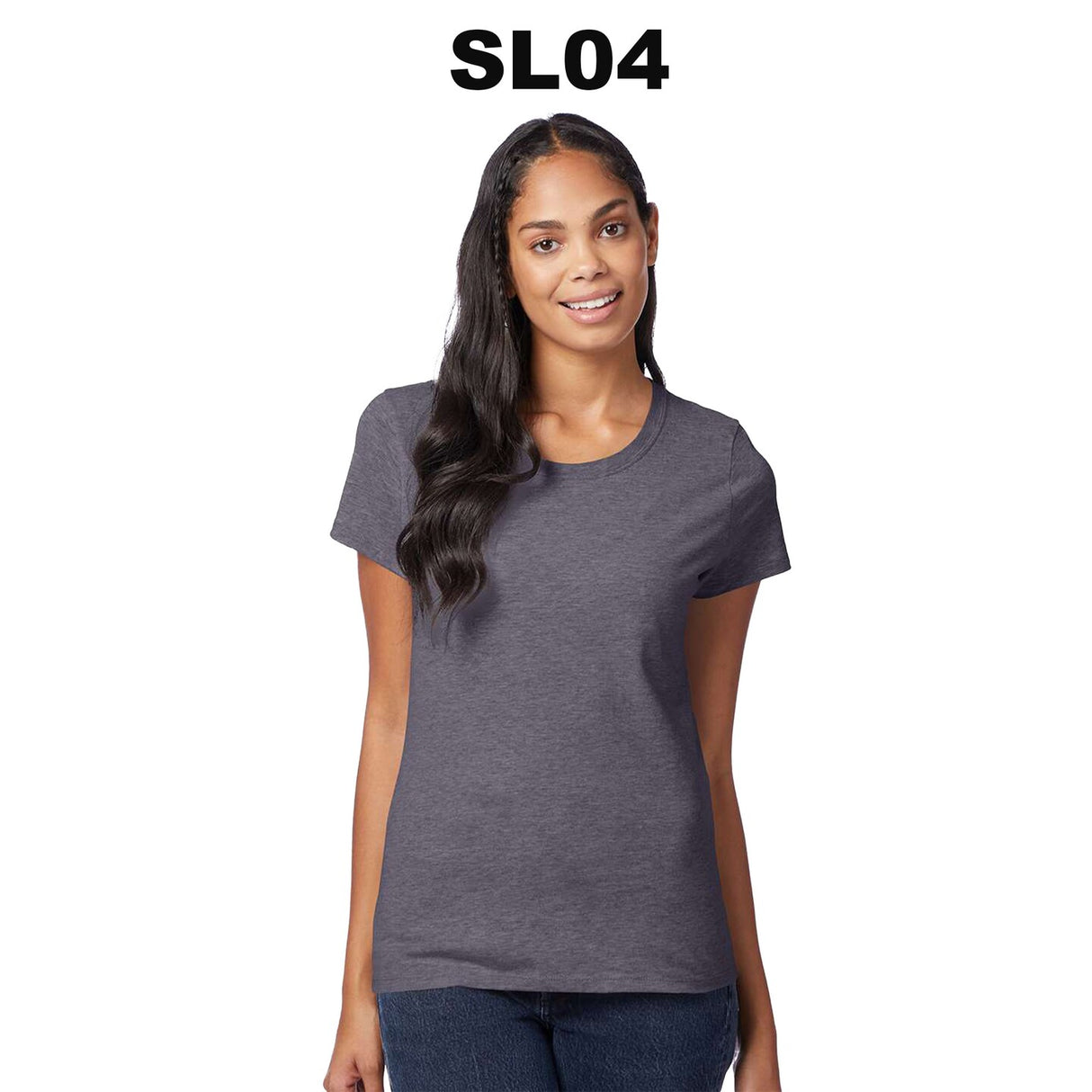 Hanes® Perfect-T Women’s Crewneck Short Sleeve T-Shirt