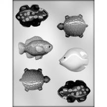 Fish Frogs Turtles Chocolate Mold