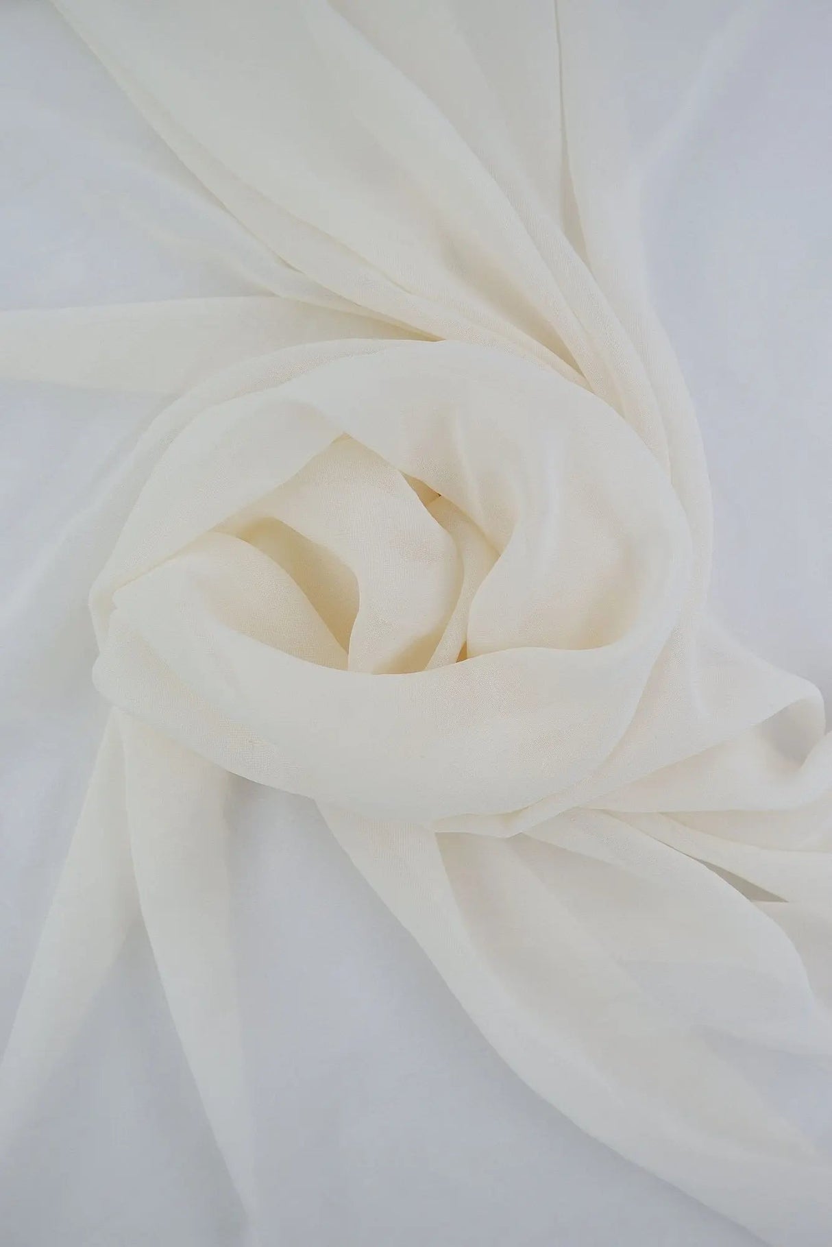 Silky Georgette Solid Woven Fabric 57/58" Wide