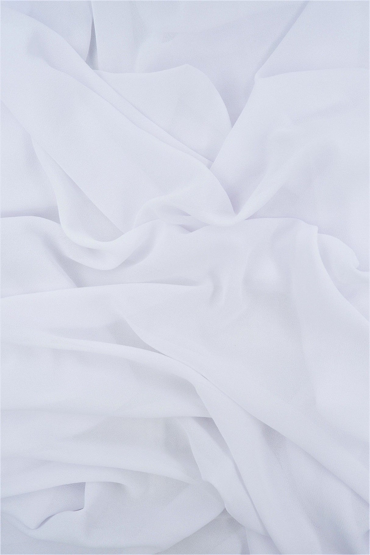 Silky Georgette Solid Woven Fabric