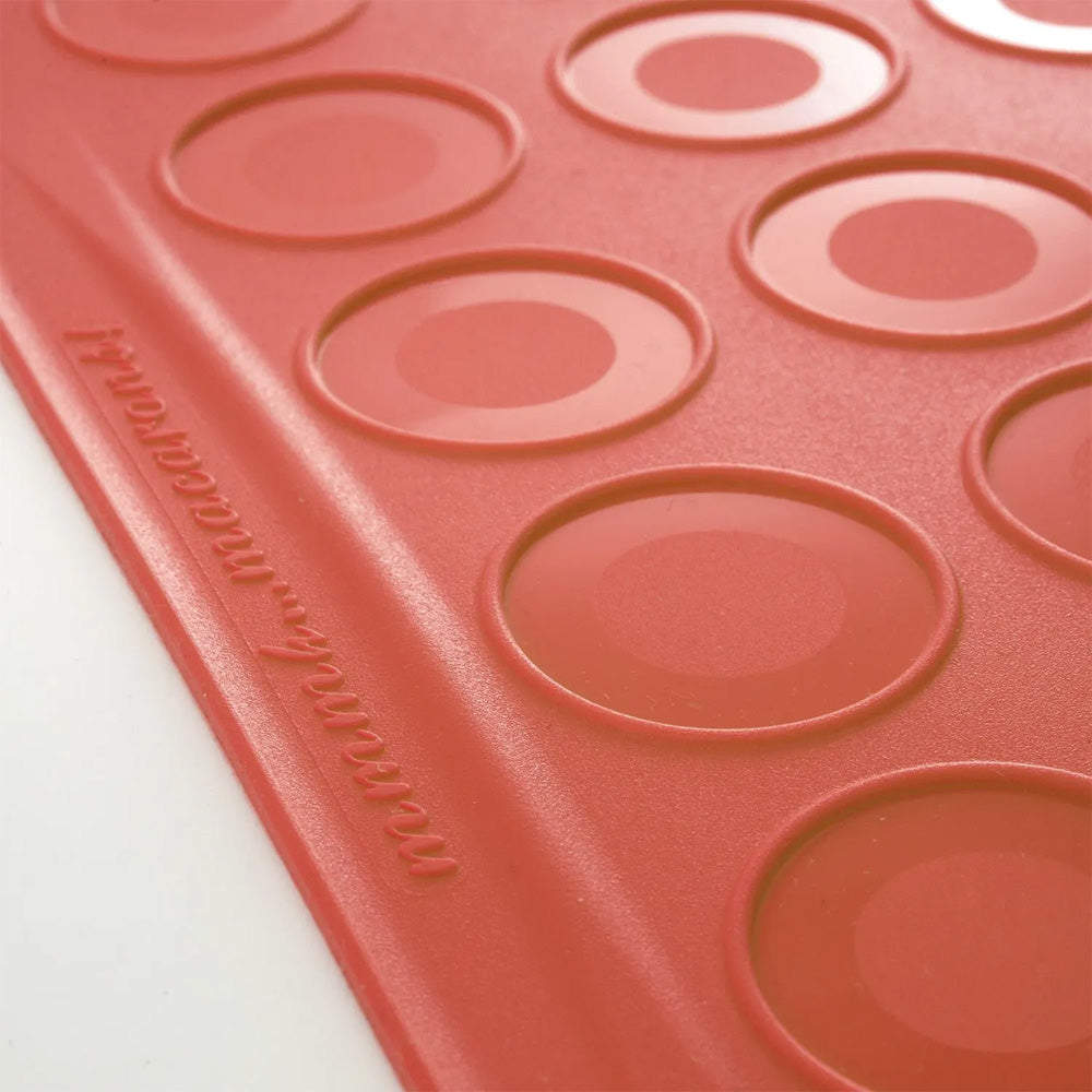 Silikomart Macaroon Silicone Baking Sheet, 35mm Cavities