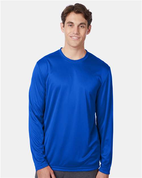 Hanes® Cool DRI Long Sleeve Crewneck Performance T-Shirt