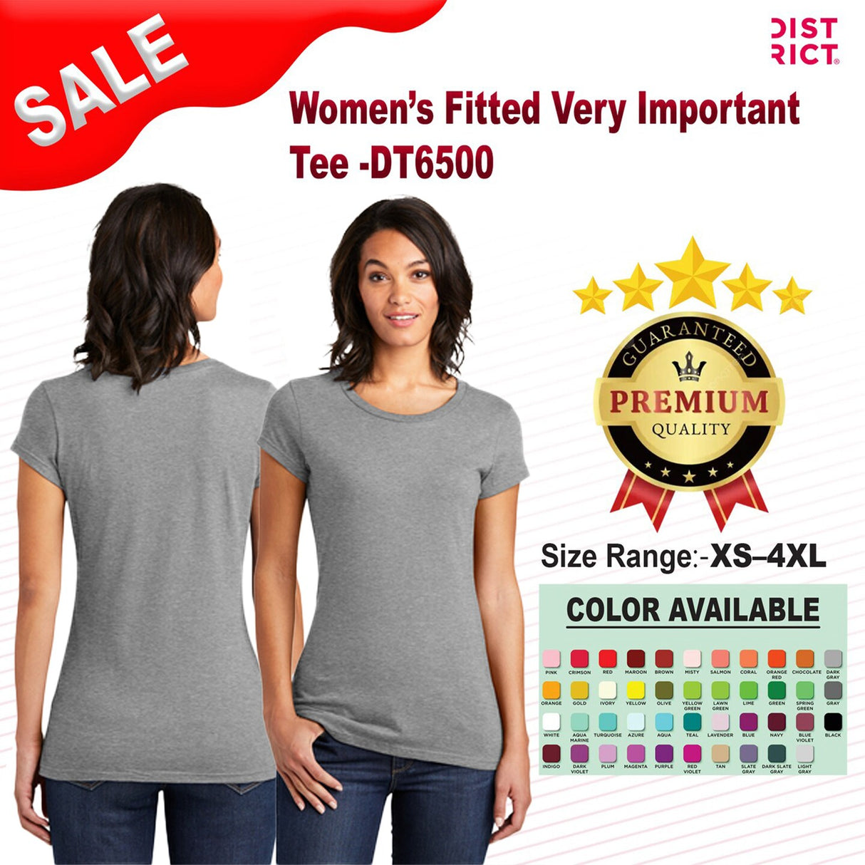 District ® Women’s Fitted Very Important Tee