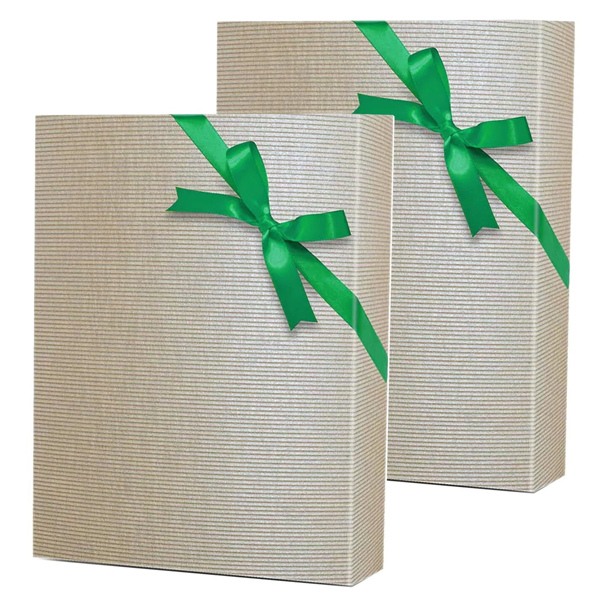 Embossed Metallic Wrapping Paper Ice in Kraft 26 ''*417 '
