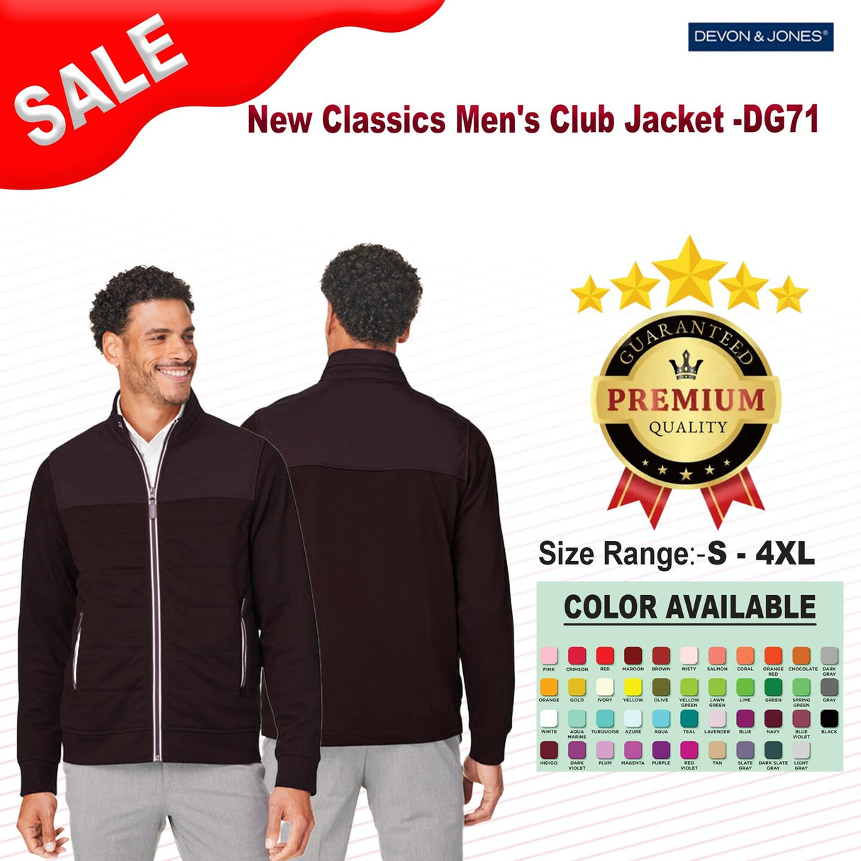 Devon & Jones® New Classics Men's Club Jacket