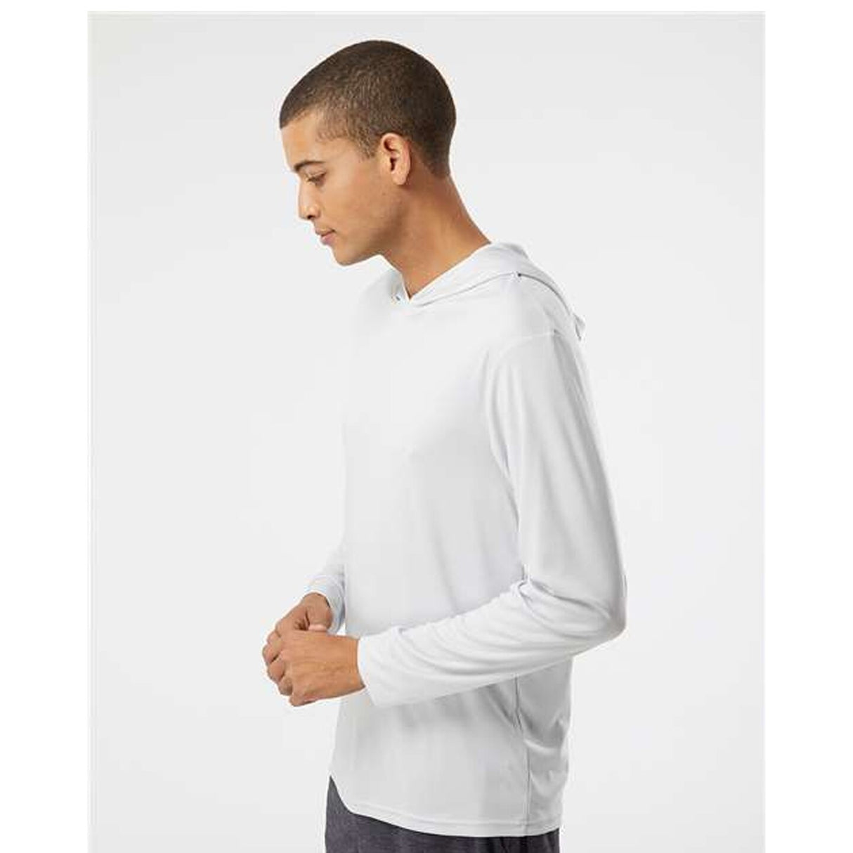 Paragon® Bahama Performance Hooded Long Sleeve T Shirt