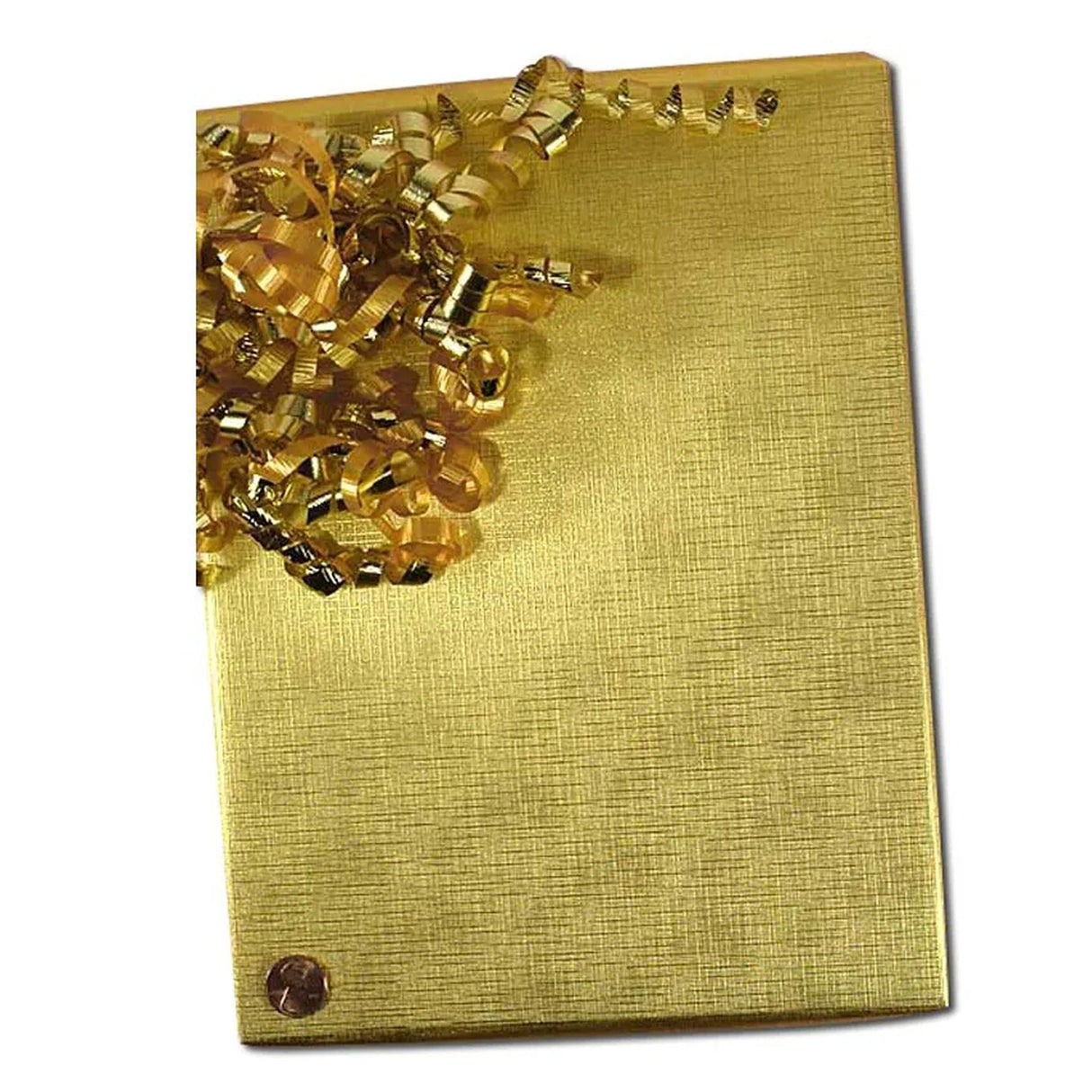 Gold Texture Embossed Metallic Wrapping Paper 24" x 833" Jumbo Roll