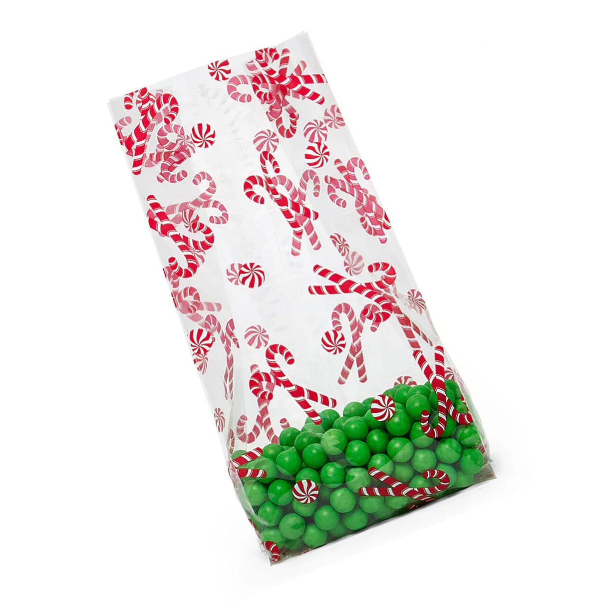 4” x 2.5” x 9.5” Christmas Cello Bags for Candy and Gifts