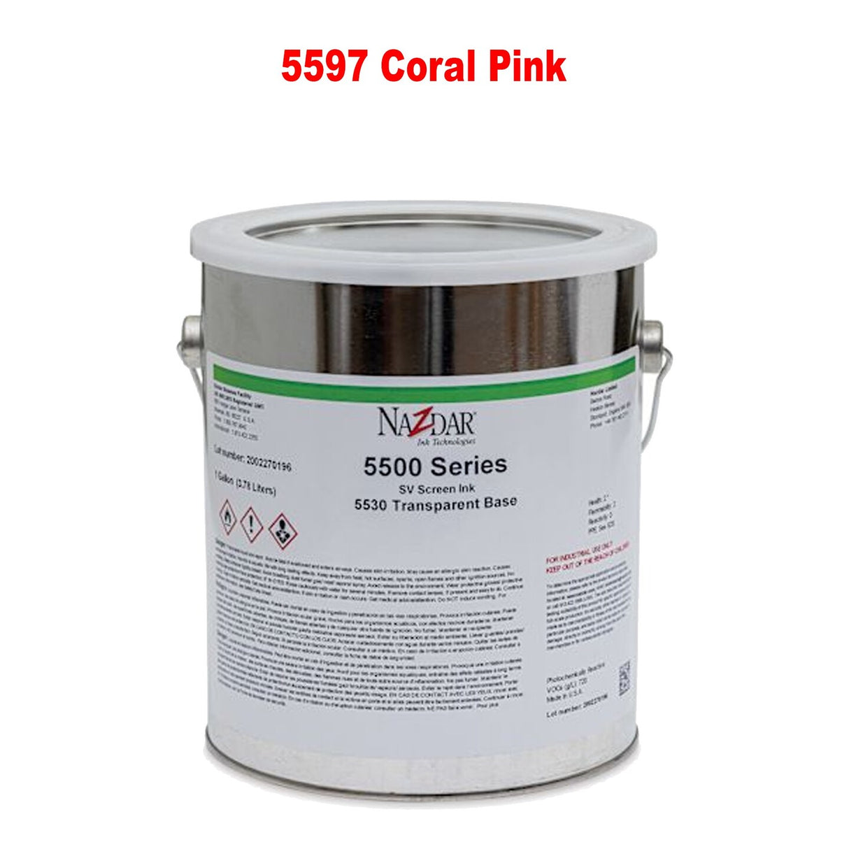 Nazdar Flat Poster Screen Ink